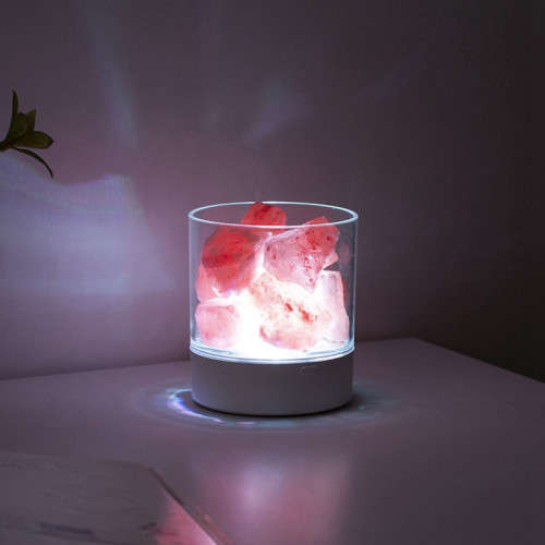 Himalaya Zout Lamp Rock Natuurlijke Kristal Kleine Ionische Steen Night Bed Licht