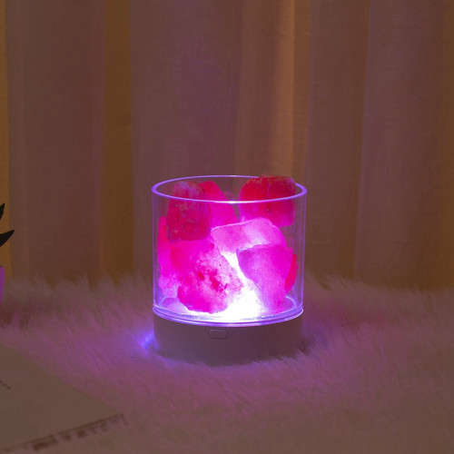 Himalaya Zout Lamp Rock Natuurlijke Kristal Kleine Ionische Steen Night Bed Licht