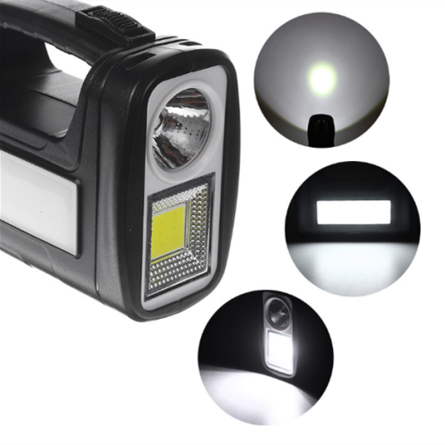 Portable Solar Lighting System GD Plus GD-8017 COB with 3 Bulbs Mobile Charging Camping Light