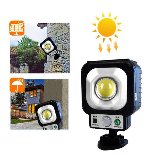 JX-966A Motion Sensor LED Solar Panel Spotlight