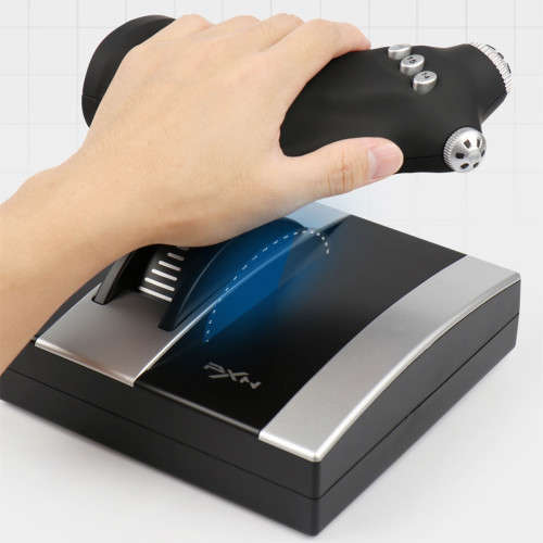 JG6 Joystick Game Joystick Game Flight Simulator Dual Vibration Gamepad for PC/PS4/Xbox One