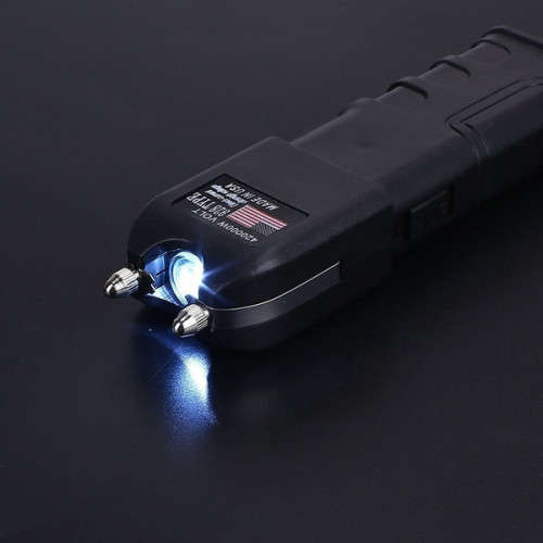 928 Type Strong LED Illumination Electric Baton Gun for Police Self-Defense and Security