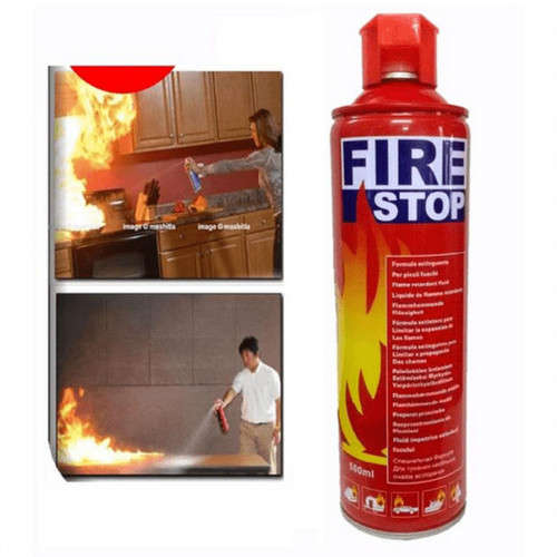 Vehicle-mounted fire extinguisher dry powder foam type private car car office fire-fighting equipmen