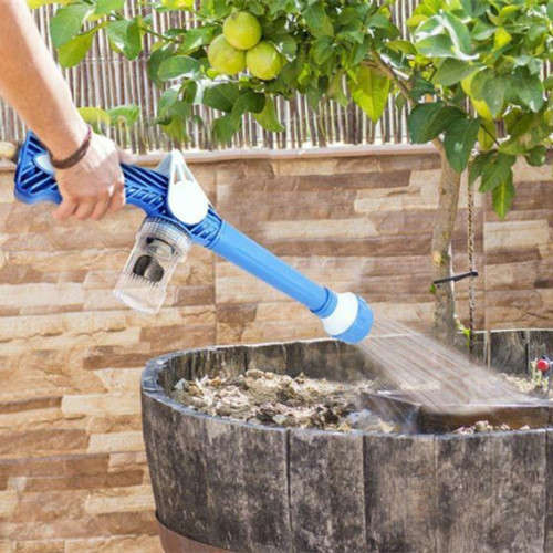 New EZ Jet Water Cannon Pressure SprayGun w/Built-in Soap Dispenser 8 Spray Settings