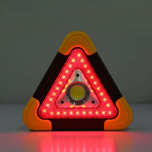 Car LED Triangular Warning Light Safety Emergency Strobe Light