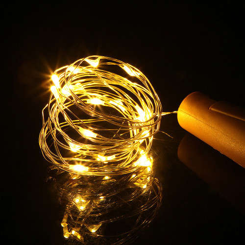 2m LED Mini Cork Light String Bar Decorative String Light