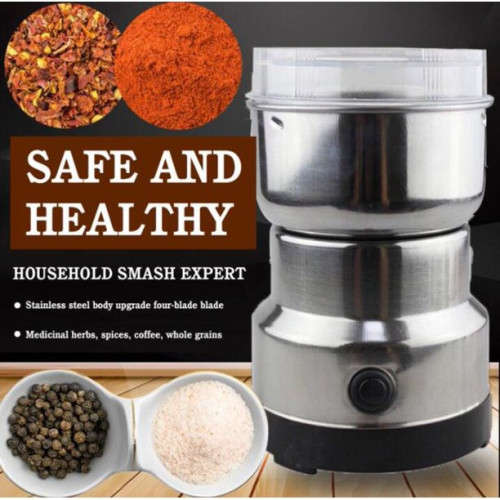 Multifunctional Stainless Steel Electric Vanilla Spice Nut Grain Coffee Grinder