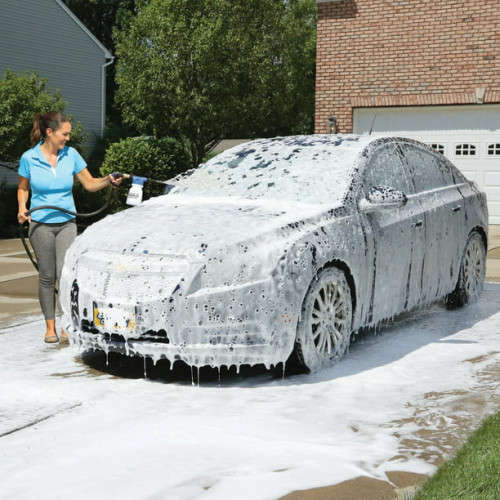 Garden Water Pump Pressure Sprayer Adjustable Car Wash Cleaning Foam Bottle Detachable Foam Sprayer