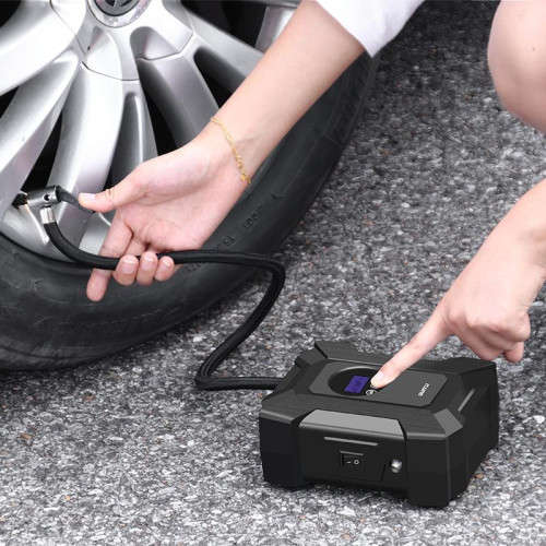 Portable Car Air Compressor Digital Tire Inflator High Power Car Air Pump