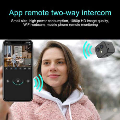 4K Dual Lens Wifi Camera 2-way Intercom Surveillance VCR XD-D3