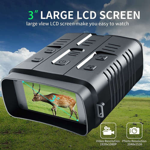 R19 Binoculars Night Vision Device 850Nm Level 7 Infrared 1080P HD