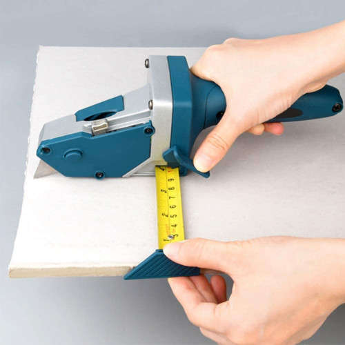 Drywall Cutting Set, All-in-One Drywall Cutting Hand Tool with Tape Measure and Utility Knife