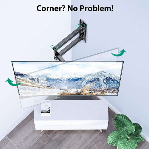 Aerbes 14-55 Inch Universal Rotating Telescopic TV Wall Mount Stand