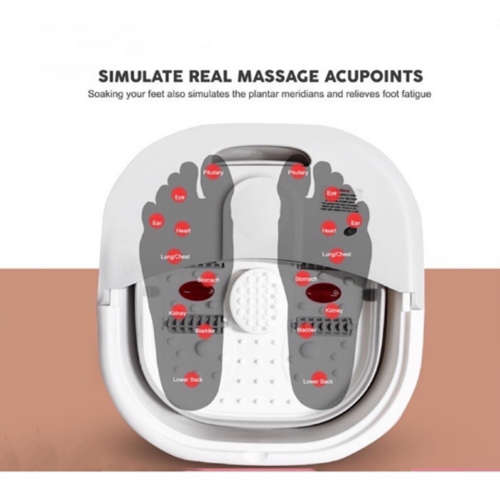 Home Folding Foot Bath Tub Electric Heating Thermostatic Massage Foot Bath