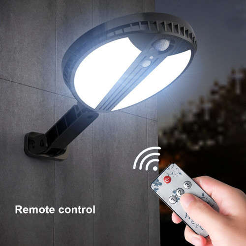 290W Solar Light Motion Sensor Wall Light Home Garden Remote Control Security Light 8870