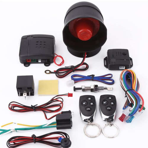 Universal Car Anti-theft Alarm Protection Security System with 2 Remote Controls