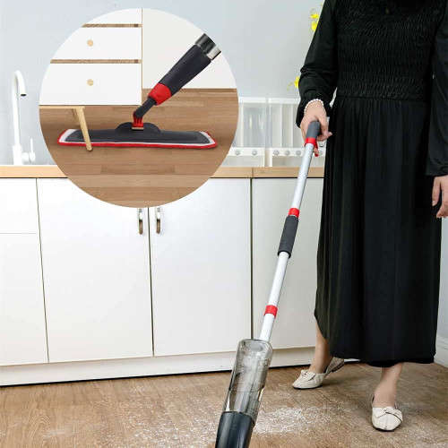 Premium Spray Mop Wet Microfiber Mop Set Reusable Ideal for Floor Cleaning