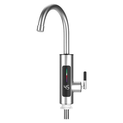 Stainless Steel Electric Water Heater Temperature Display Instant Hot Faucet RY-019