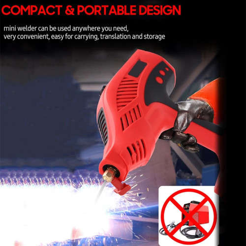220V Portable DC Welder Multifunctional Handheld Digital Display LCD Welder