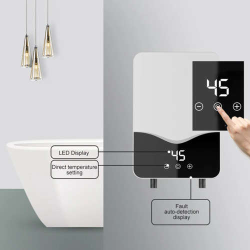 Household Water Heater Multifunctional Instant Heat Instant Bathroom Shower Water Heater RYK-001