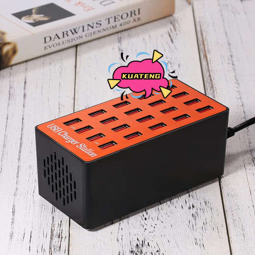5V/8A 20 Ports USB Hub Splitter Portable Universal USB Smart Charging Station
