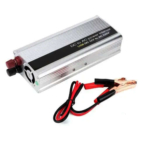 Vehicle Power Inverter DC12V to AC220V Portable 1000W Home Power Inverter 1000W