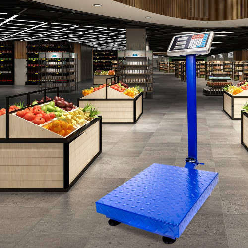 150KG Heavy Duty Electronic Platform Scale Digital Transport Scale Platform Scale