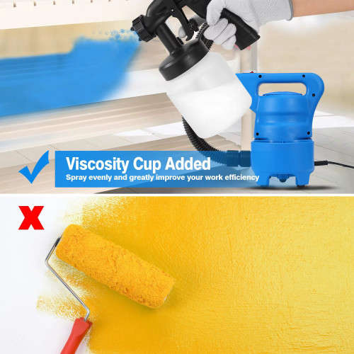 Paint Zoom Spray Gun Portable Painting Machine Home Tool Airless Sprayer