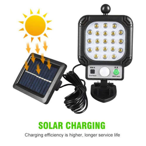 Outdoor Solar Light LED Human Body Sensor Light Household Garden Light Safety Street Light