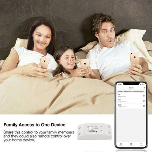 Smart Home Wireless Wifi Switch Smart Home Wireless Automatic Switch Circuit Breaker