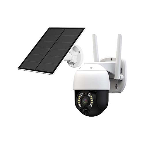 Solar Security Camera Wireless Outdoor WiFi Camera 360 Security Camera with Solar Panel