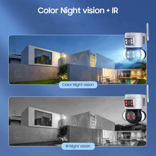 4MP Zoom Security Camera WiFi Outdoor Security Camera
