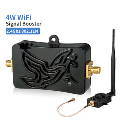 2.4GHz WIFI Signal Amplifier Wireless Wireless Antenna Adapter WIFI Booster