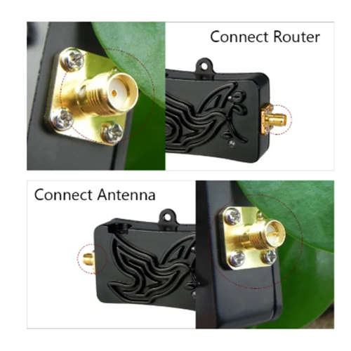 2.4GHz WIFI Signal Amplifier Wireless Wireless Antenna Adapter WIFI Booster