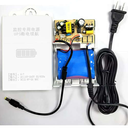 12V-2A Uninterruptible Power Supply Mini UPS Battery Backup Surge Protector