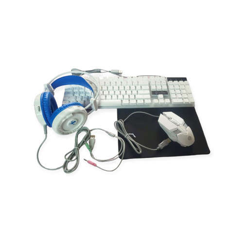 XF0025 RGB Wired Gaming Keyboard , Mouse Headphones Combo