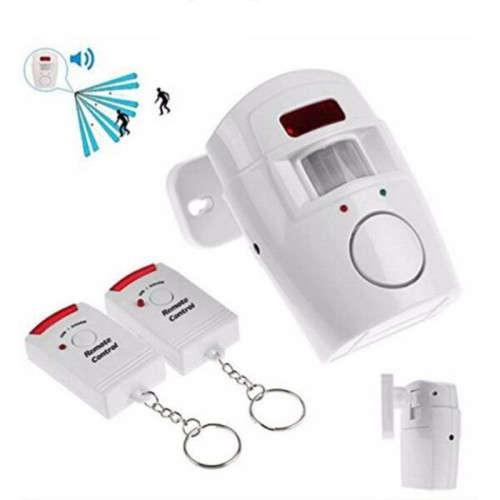 105db Wireless Motion Sensor Alarm Remote Control Shed Garage Caravan IR Detector