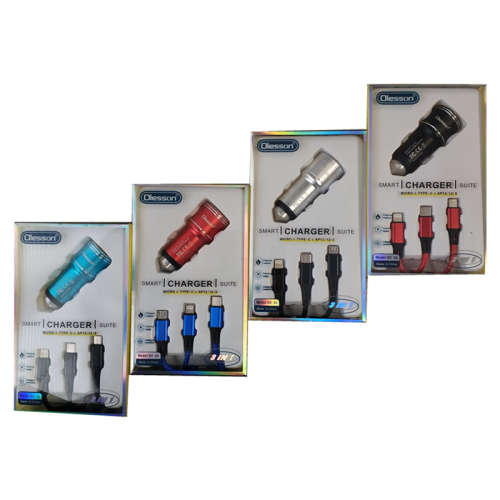 Olesson SD-55 3in1 Smart Mobile Car Charger