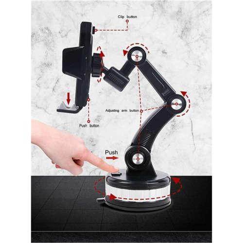 CZ031 Stand One-Button Pop-up Phone Holder Mount