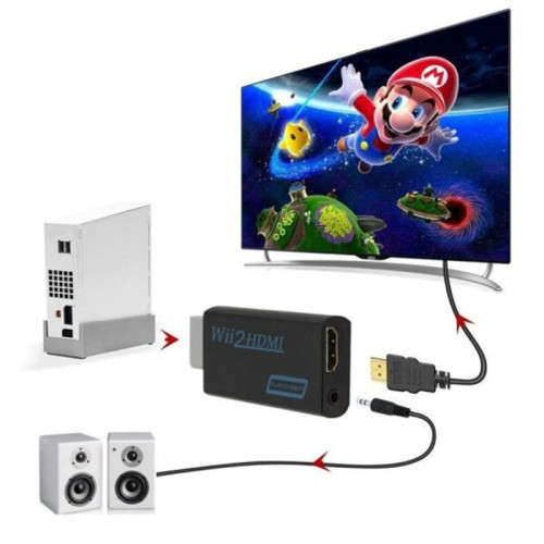 XF0158 Wii to HDMI Compatible Adapter Converter