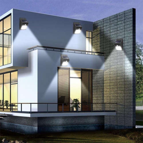 FA-30 LED Sensor Solar Wall Light Detachable Solar Panel