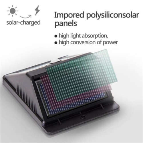 FA-30 LED Sensor Solar Wall Light Detachable Solar Panel