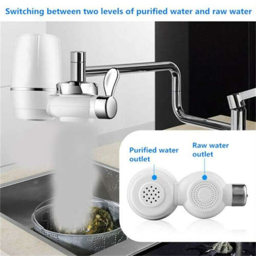 Faucet Filtration System To Reduce Chlorine And Odors