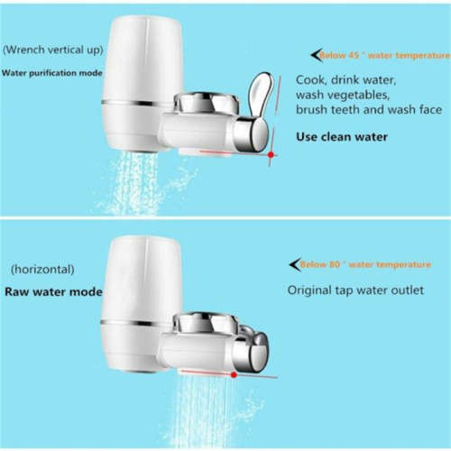 Faucet Filtration System To Reduce Chlorine And Odors