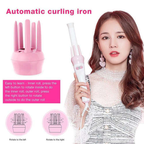 Professional Ceramic Curling Iron Salon Curling Iron 360 Rotating Curling Iron