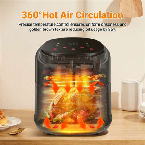 JD689 8L Touch Air Fryer 2400W