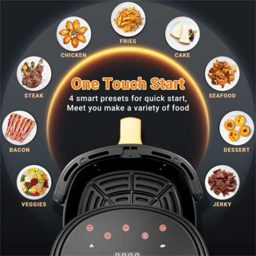 JD689 8L Touch Air Fryer 2400W