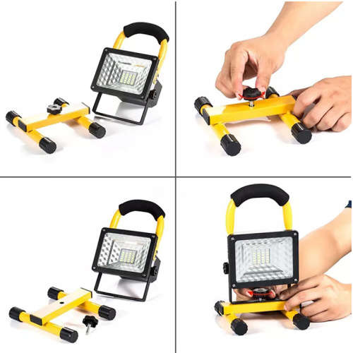Outdoor Searchlight LED Portable Emergency Flood Light Rechargeable