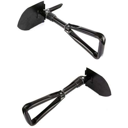 Portable Folding Shovel Camping Small Three-Fold Shovel