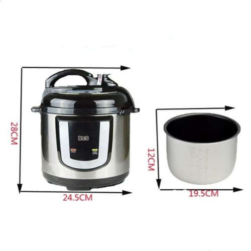 5L 12V Multifunctional Solar Battery Electric Pressure Cooker